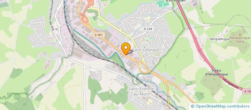 localisation de l'entreprise CABINET PATRICK FEUTRY  SAINT-LEONARD