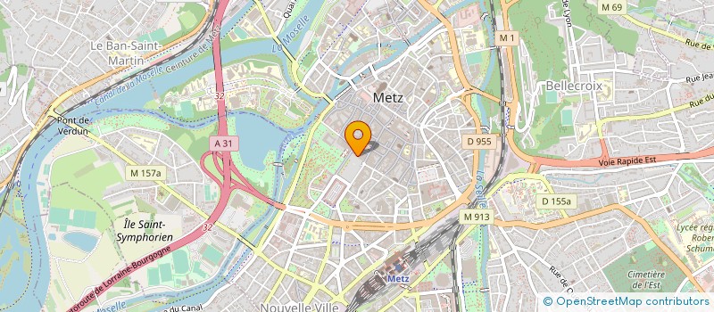 localisation de l'entreprise CABINET PAUK&ASSOCIES à METZ