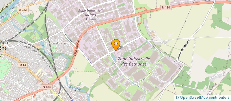 localisation de l'entreprise CABINET PELISSIER à SAINT-OUEN-L'AUMONE