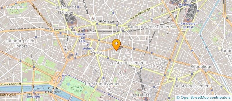 localisation de l'entreprise CABINET PERAZZONE-BRUN à PARIS