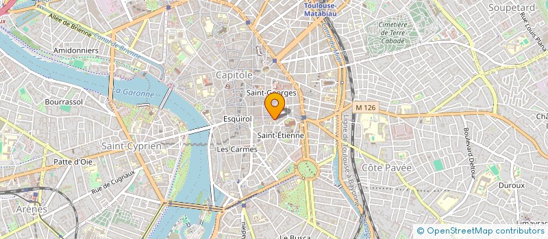 localisation de l'entreprise CABINET PERIGAULT  TOULOUSE