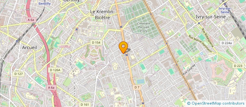 localisation de l'entreprise CABINET PERINATALITE BIRTH AND BEYOND BY FATI ET LILA  VILLEJUIF