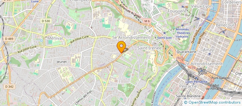 localisation de l'entreprise CABINET PERON PATRIMOINE à LYON