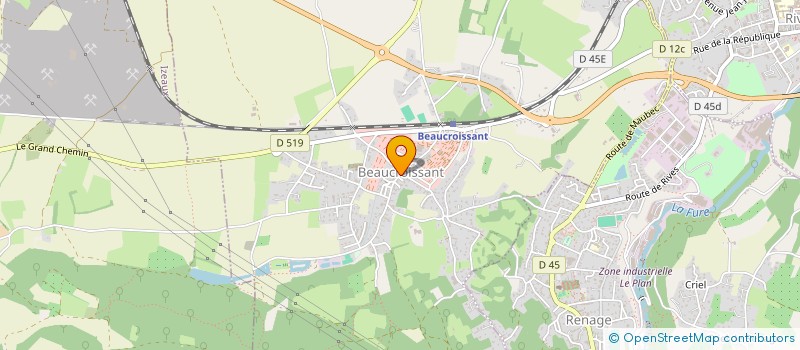 localisation de l'entreprise CABINET PETERLE à APPRIEU