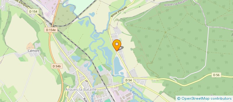 localisation de l'entreprise CABINET PHILIPPE DENIEL à ARQUES-LA-BATAILLE