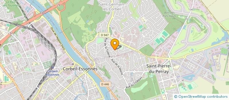 localisation de l'entreprise CABINET PIANA  SAINT-GERMAIN-LES-CORBEIL
