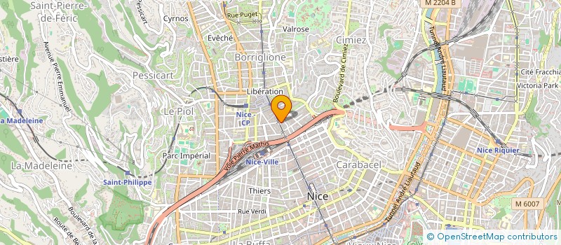 localisation de l'entreprise CABINET PICADO TRANSACTIONS  NICE