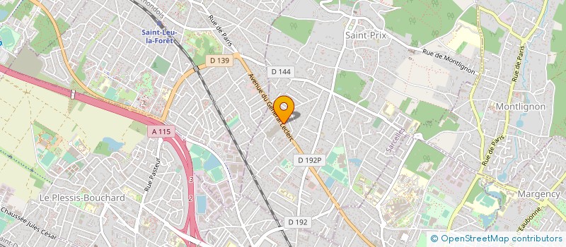 localisation de l'entreprise CABINET PICOT MERLINI à SAINT-PRIX