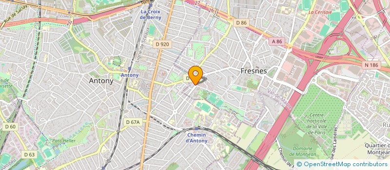 localisation de l'entreprise CABINET PIERROT  FRESNES