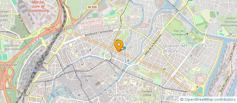 localisation de l'entreprise CABINET PIERROT  STRASBOURG