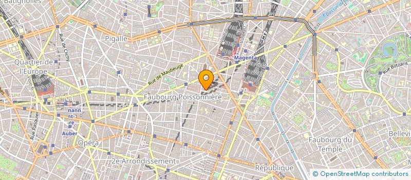 localisation de l'entreprise CABINET PIOT  PARIS 10