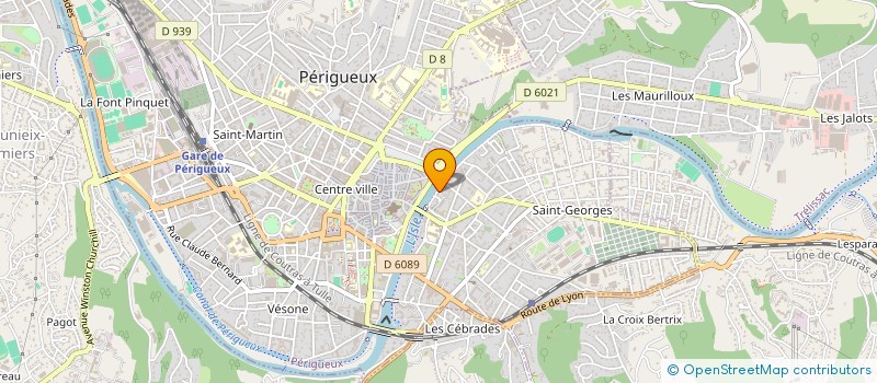 localisation de l'entreprise CABINET PIQUET à PERIGUEUX