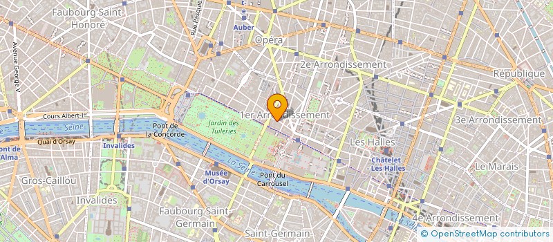 localisation de l'entreprise CABINET PITAGORA à PARIS