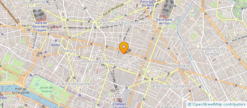 localisation de l'entreprise CABINET PODOLOGIE PARISIEN à PARIS