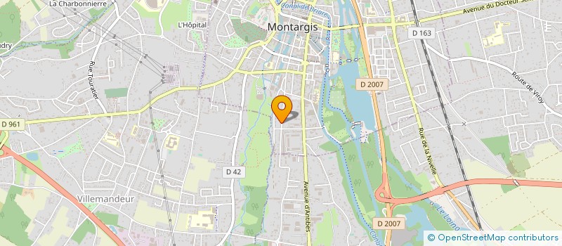 localisation de l'entreprise CABINET POPA MARQUET à MONTARGIS