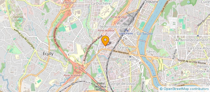 localisation de l'entreprise CABINET POULIQUEN  LYON