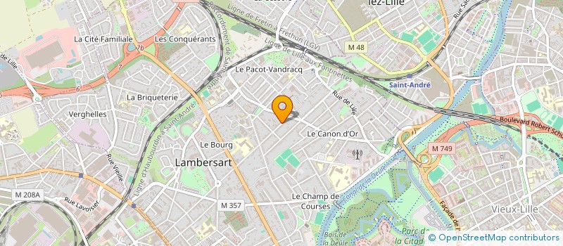localisation de l'entreprise CABINET PREMIER FEVRIER à LAMBERSART