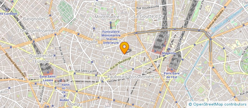 localisation de l'entreprise CABINET PROTHESE DENTAIRE ROLES à PARIS