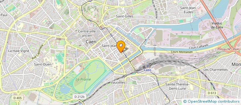 localisation de l'entreprise CABINET QUESNEE IMMOBILIER à CAEN