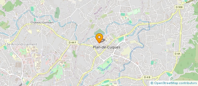 localisation de l'entreprise CABINET RAMOND à PLAN-DE-CUQUES