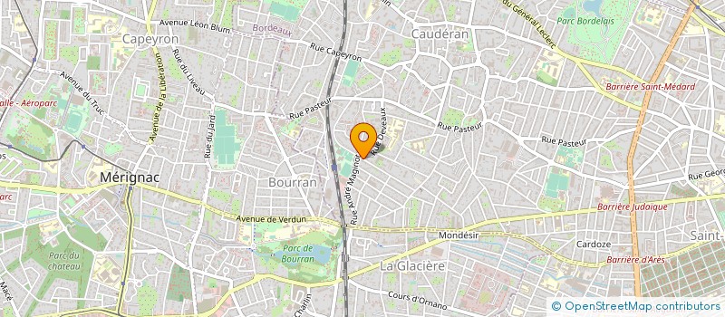localisation de l'entreprise CABINET REC VALTOT à BORDEAUX