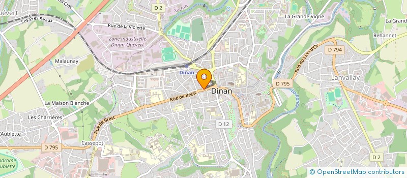 localisation de l'entreprise CABINET REEDUCATION FONCT MARTEIL à DINAN