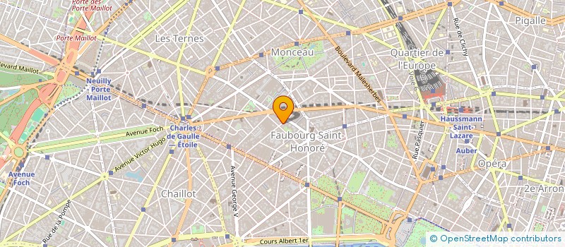 localisation de l'entreprise CABINET REY à PARIS