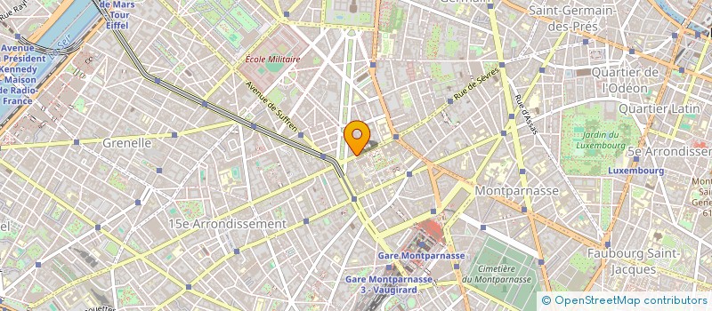 localisation de l'entreprise CABINET RINAUDO SARL  PARIS