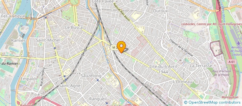 localisation de l'entreprise CABINET RISKS ET COMPAGNIES à TOULOUSE