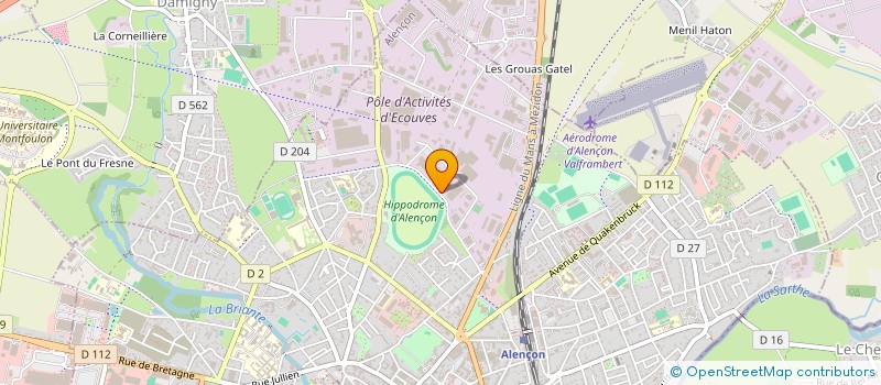 localisation de l'entreprise CABINET RJA à ALENCON