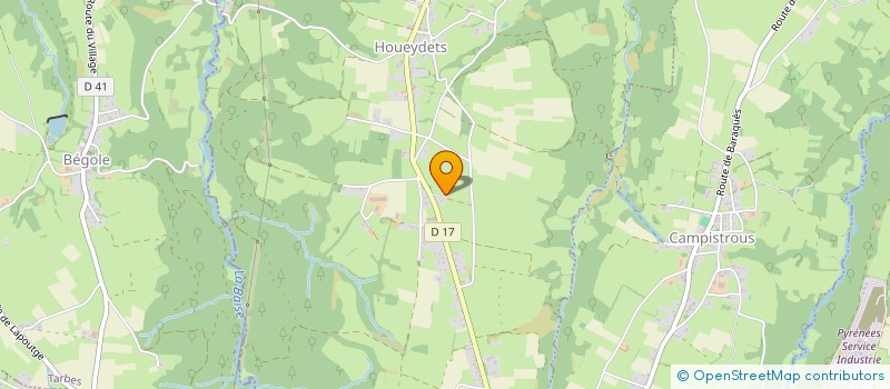 localisation de l'entreprise CABINET ROBERT'S  HOUEYDETS