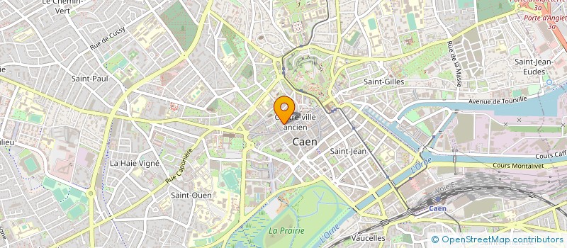 localisation de l'entreprise CABINET ROGER à CAEN