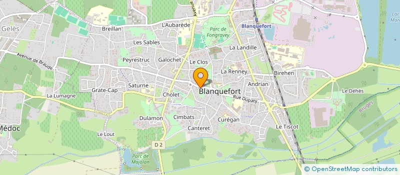 localisation de l'entreprise CABINET ROLLIN SUD MEDOC à BLANQUEFORT