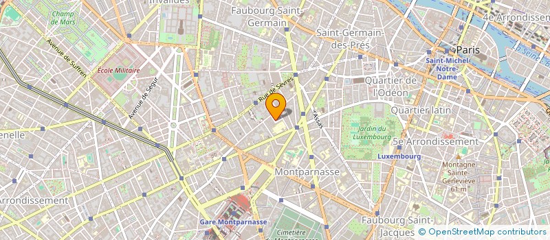 localisation de l'entreprise CABINET RONDIER  PARIS