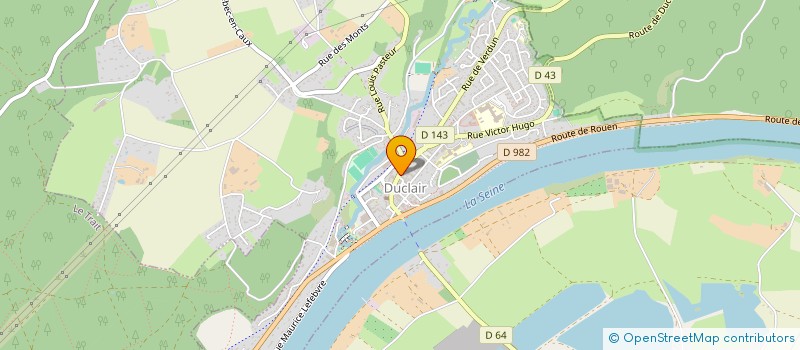 localisation de l'entreprise CABINET ROULLOIS EURL  DUCLAIR