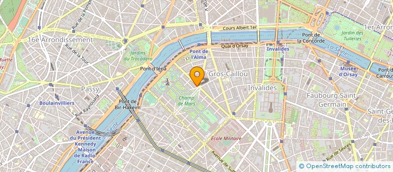 localisation de l'entreprise CABINET S&M TRANSACTIONS & ADMINISTRATIONS IMMOBILIERES  PARIS