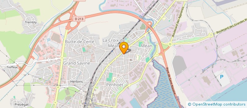 localisation de l'entreprise CABINET SAILLY-SARZEAU à SAINT-NAZAIRE