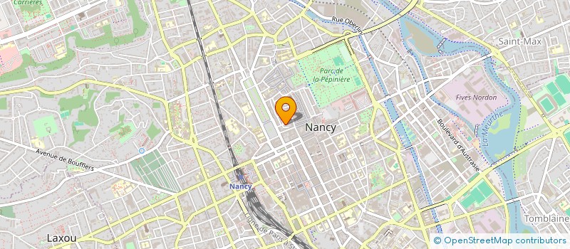 localisation de l'entreprise CABINET SAINT CLAIR  NANCY