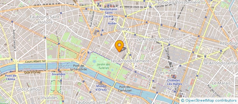 localisation de l'entreprise CABINET SANNIE PAVIE à PARIS