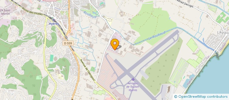 localisation de l'entreprise CABINET SANTESPORT HYERES à HYERES