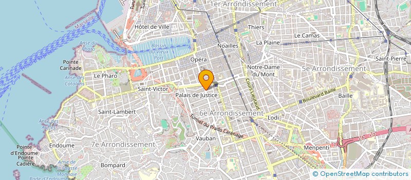 localisation de l'entreprise CABINET SAVOYE  MARSEILLE