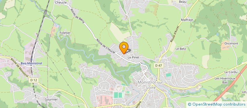 localisation de l'entreprise CABINET SCHNEIDER SERVICES  MONISTROL-SUR-LOIRE