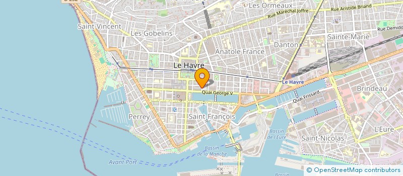 localisation de l'entreprise CABINET SEINE GESTION LE HAVRE à LE HAVRE