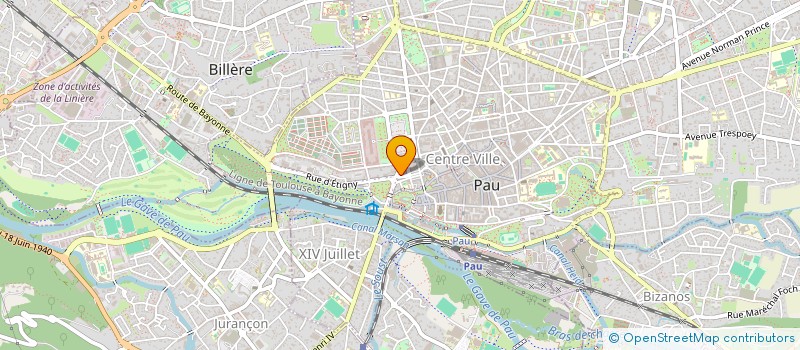 localisation de l'entreprise CABINET SFALI LABOURDETTE à PAU