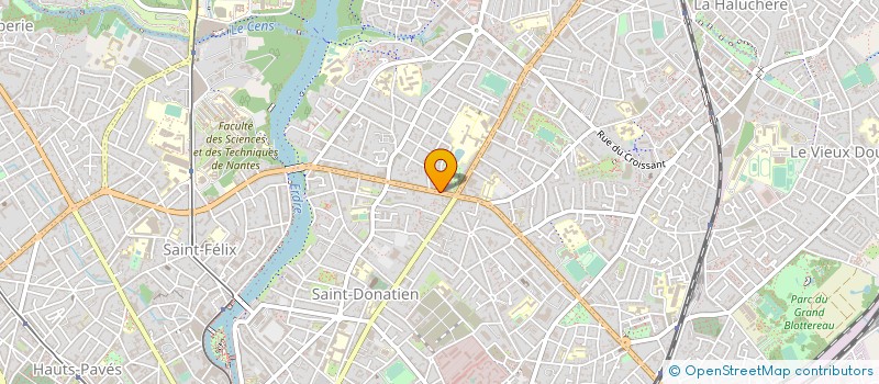 localisation de l'entreprise CABINET SG à NANTES
