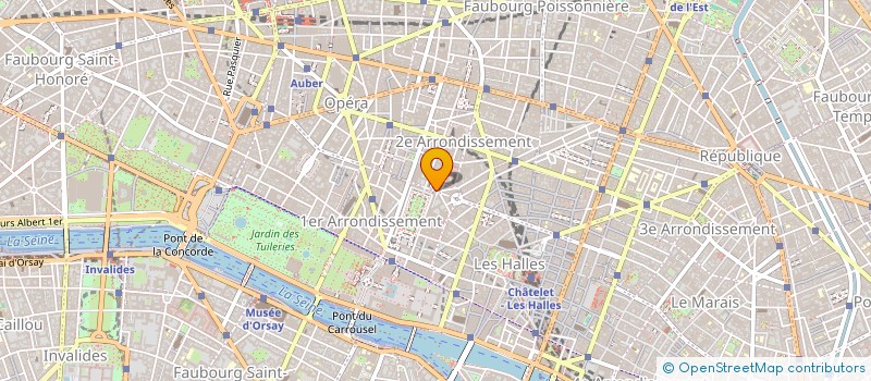 localisation de l'entreprise CABINET SILVY ALLARD à PARIS