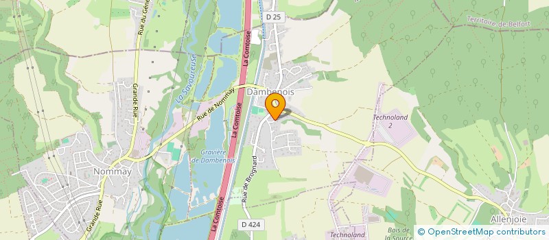 localisation de l'entreprise CABINET SIMON VASENER  DAMBENOIS