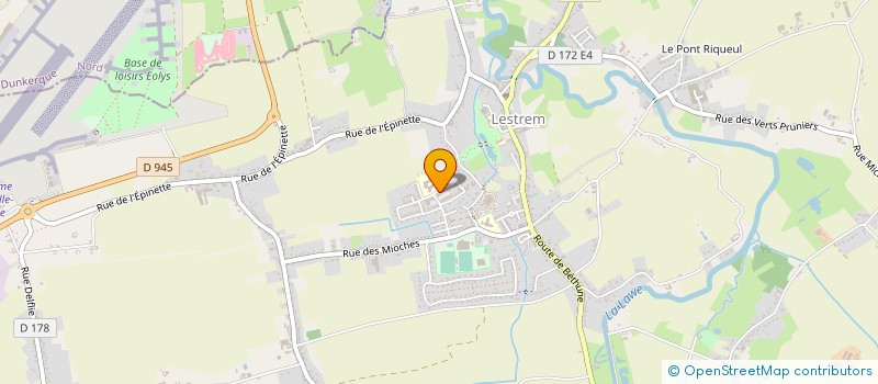 localisation de l'entreprise CABINET SOINS INFIRMIERS LESTREM  LESTREM