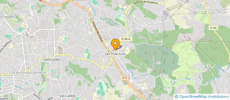 localisation de l'entreprise CABINET SOINS INFIRMIERS YOHANN GOMEZ à MARSEILLE
