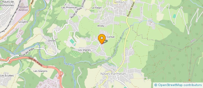 localisation de l'entreprise CABINET SUCHEL ET CIE  VILLAZ